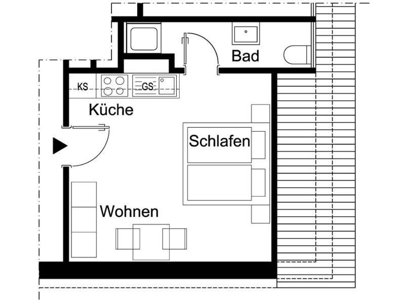 Gaestehaus Roell - Studio 4 นอร์เดอร์ไน ภายนอก รูปภาพ